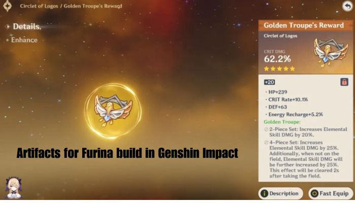 Best Artifacts for Furina build in Genshin Impact