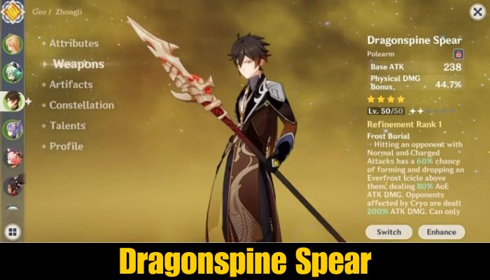 Dragonspine Spear