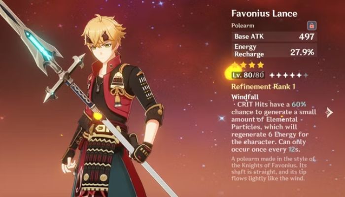 Favonius Lance - Four Star