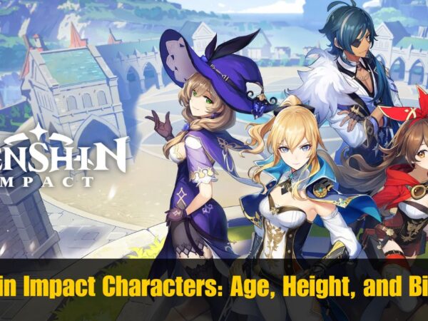 Genshin Impact Every Playable Character's Age, Height, And Birthday