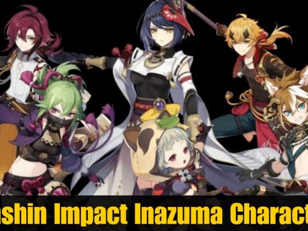 Genshin Impact Inazuma Characters