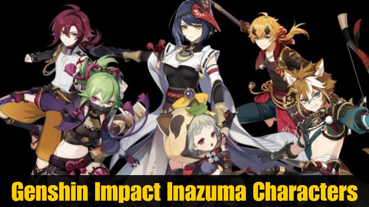 Genshin Impact Inazuma Characters