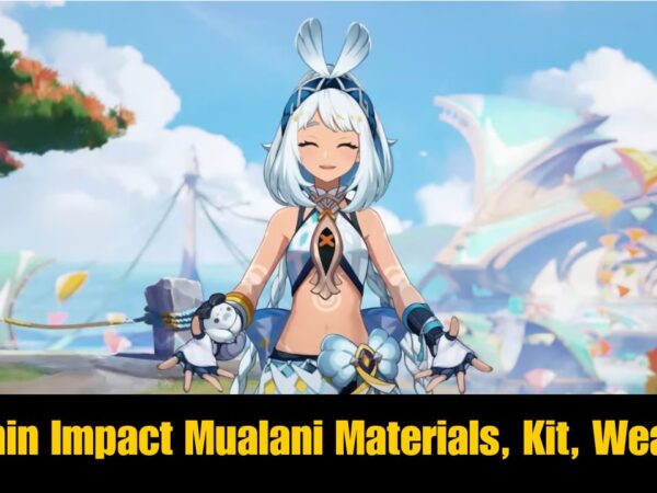 Genshin Impact Mualani Materials, Kit, Weapons