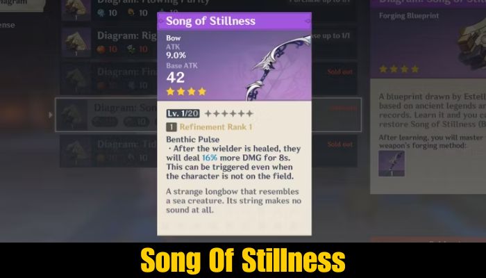 Song Of Stillness