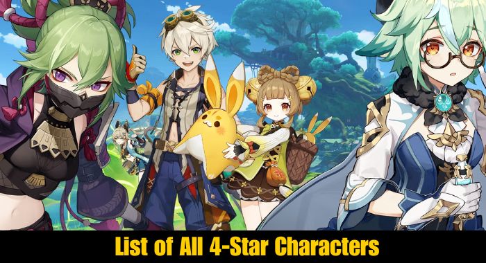 List of All 4-Star Characters