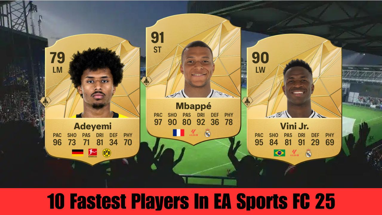 10 Fastest Players In EA Sports FC 25