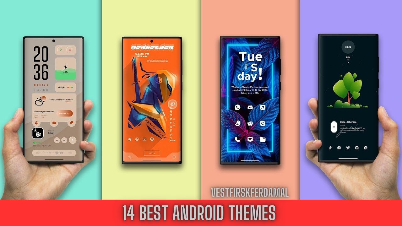 14 Best Android Themes