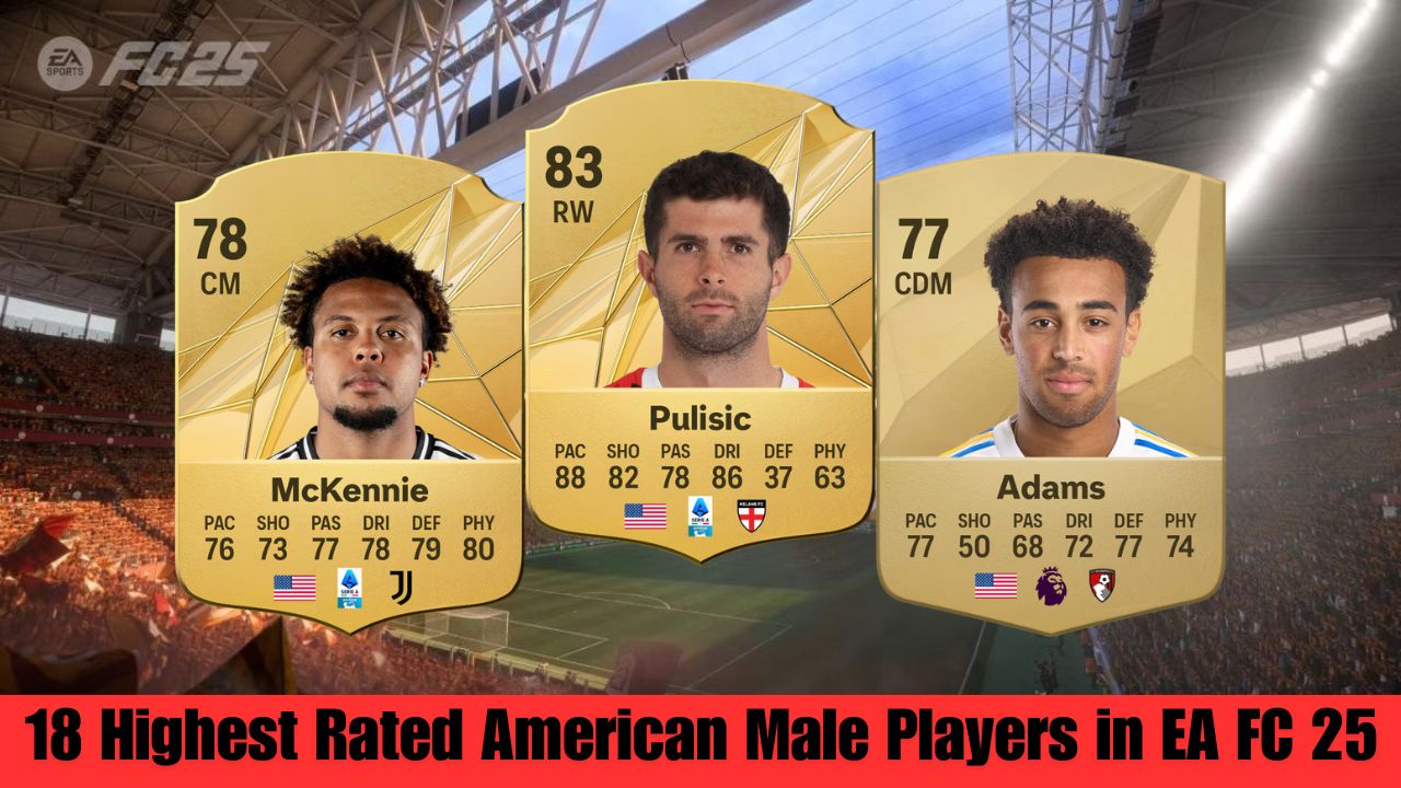 18 Highest Rated American Male Players in EA FC 25