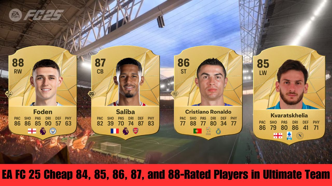 EA FC 25 Cheap 84, 85, 86, 87, and 88-Rated Players in Ultimate Team