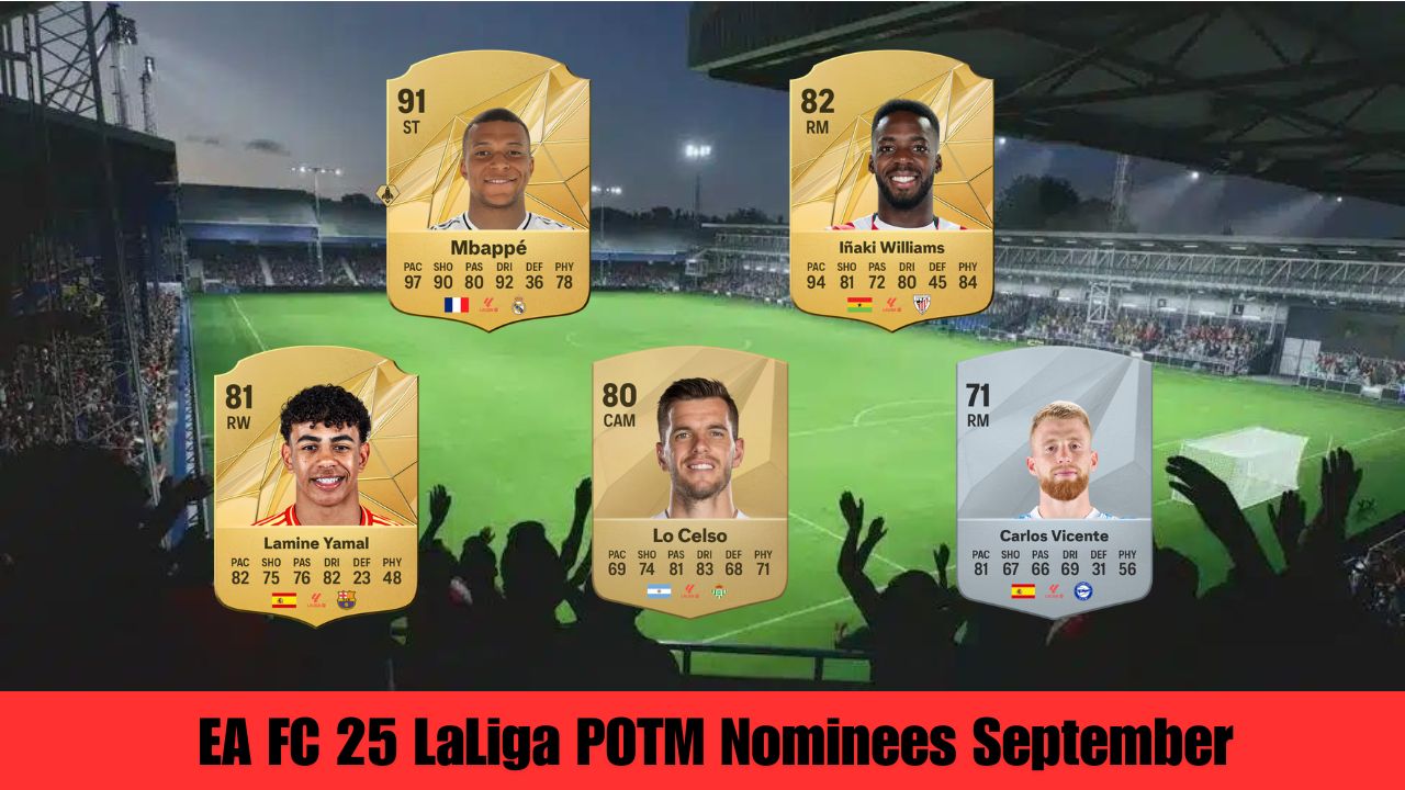 EA FC 25 LaLiga POTM Nominees September