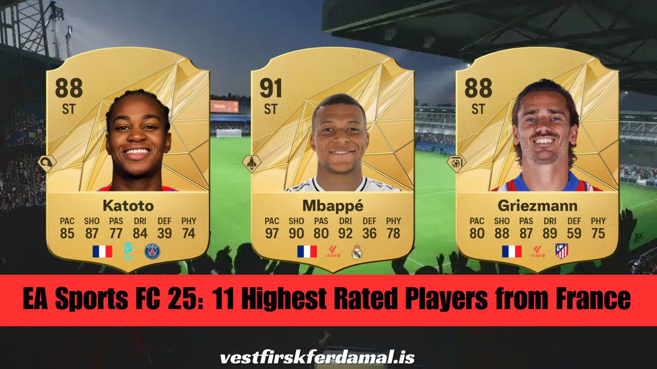 EA Sports FC 25 11 Highest Rated Players from France