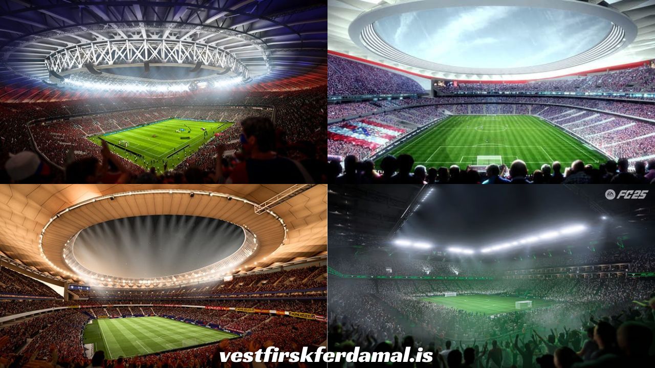 EA Sports FC 25 All Football Stadiums in the Game