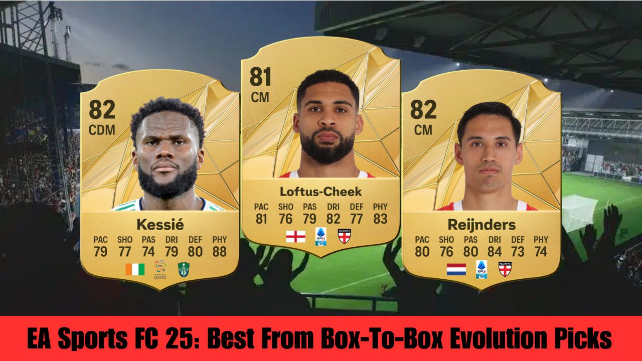 EA Sports FC 25 Best From Box-To-Box Evolution Picks