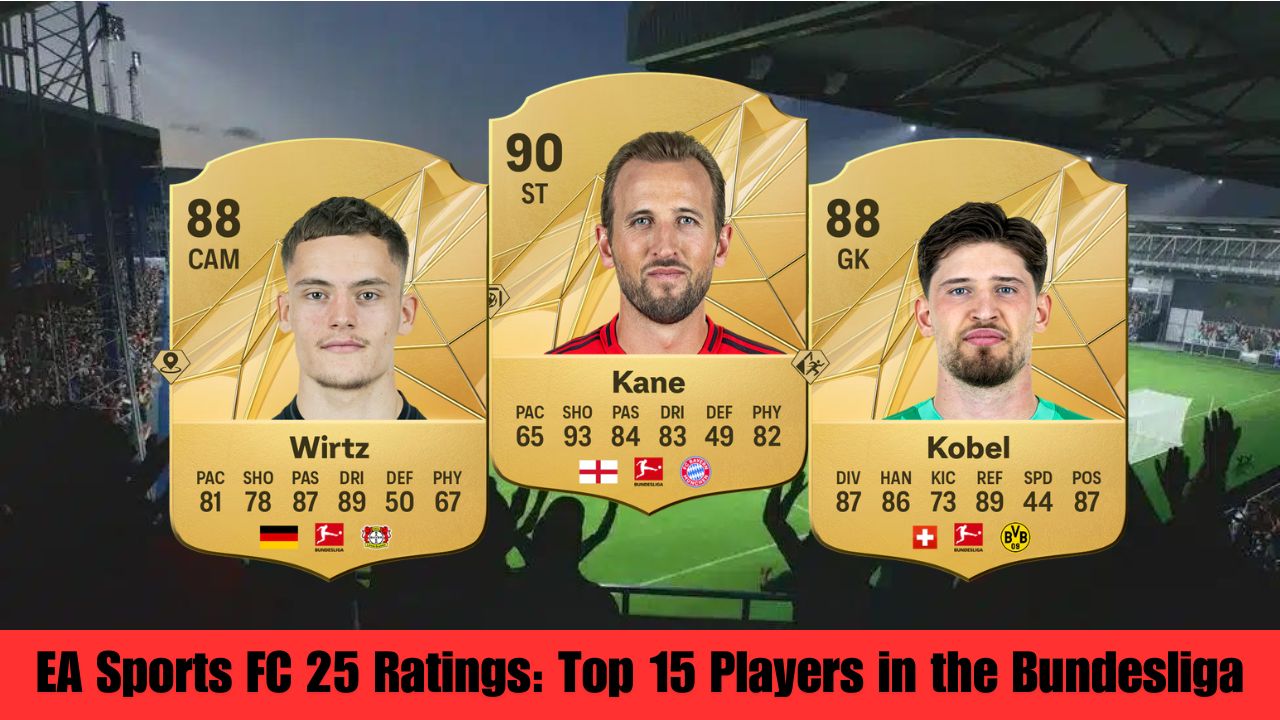 EA Sports FC 25 Ratings Top 15 Players in the Bundesliga