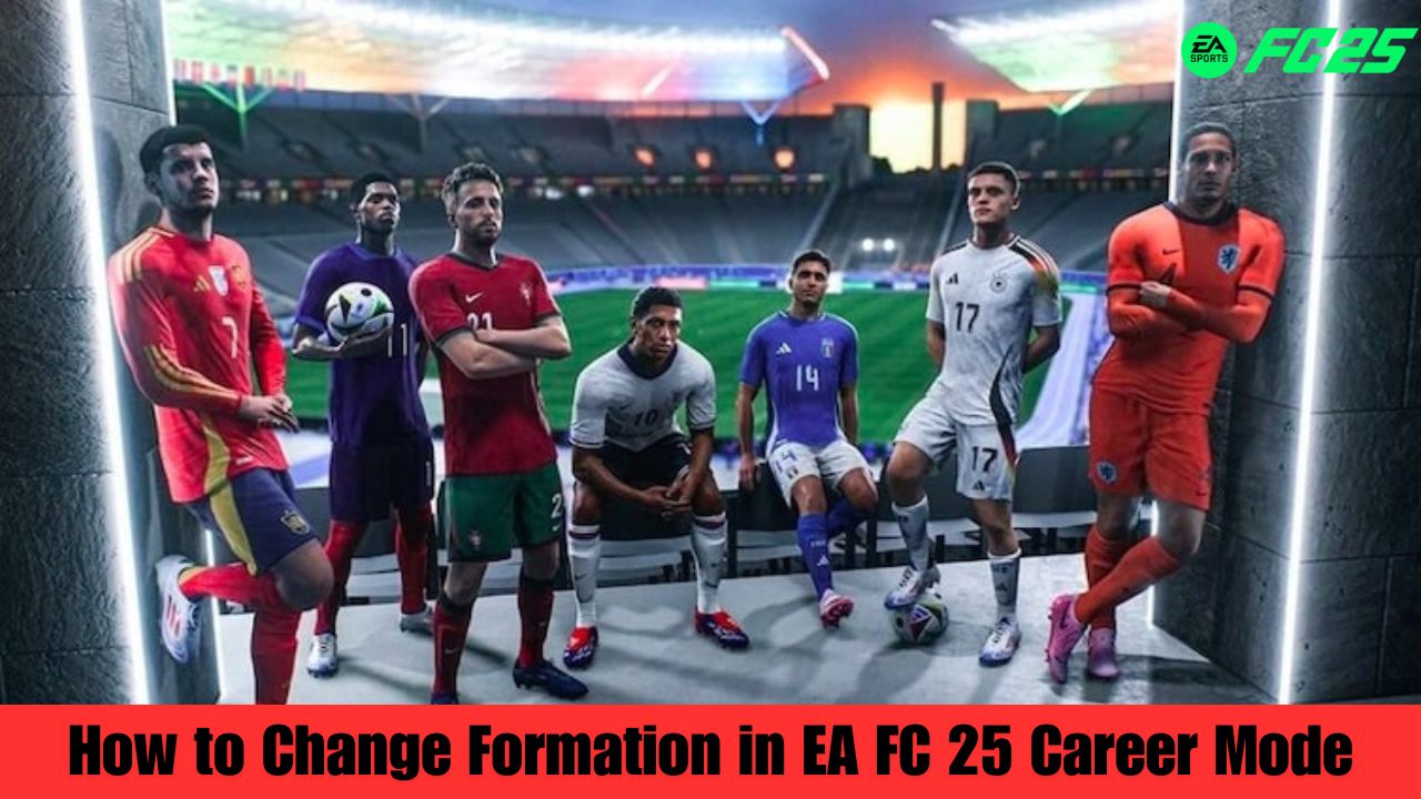 How to Change Formation in EA FC 25 Career Mode