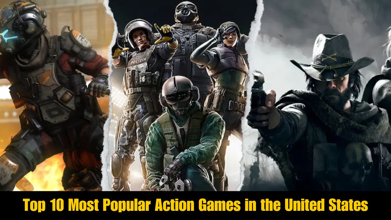 Top 10 Most Popular Action Games in the United States