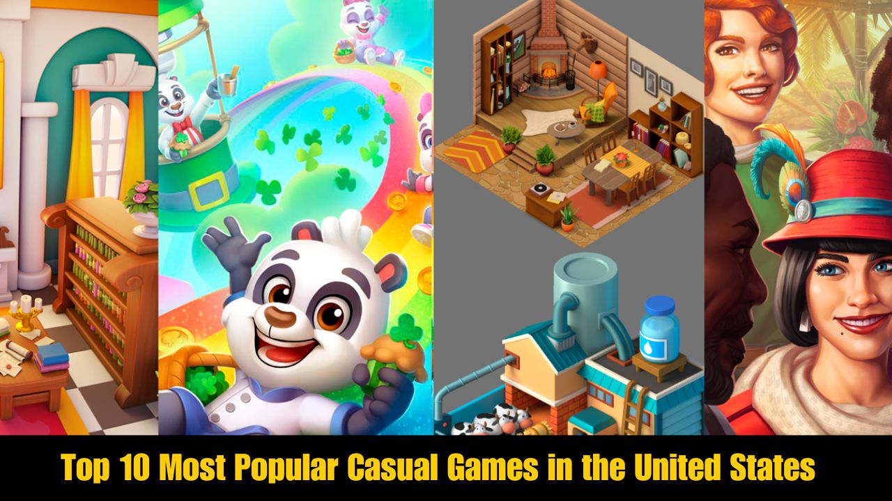 Top 10 Most Popular Casual Games in the United States