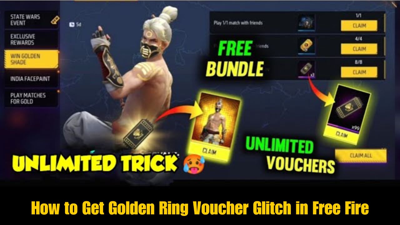 How to Get Golden Ring Voucher Glitch in Free Fire