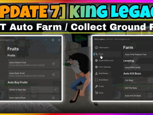 King Legacy AutoFarm Script for Roblox Update 7