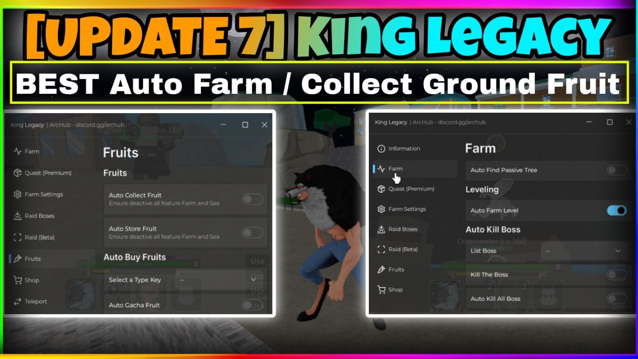 King Legacy AutoFarm Script for Roblox Update 7